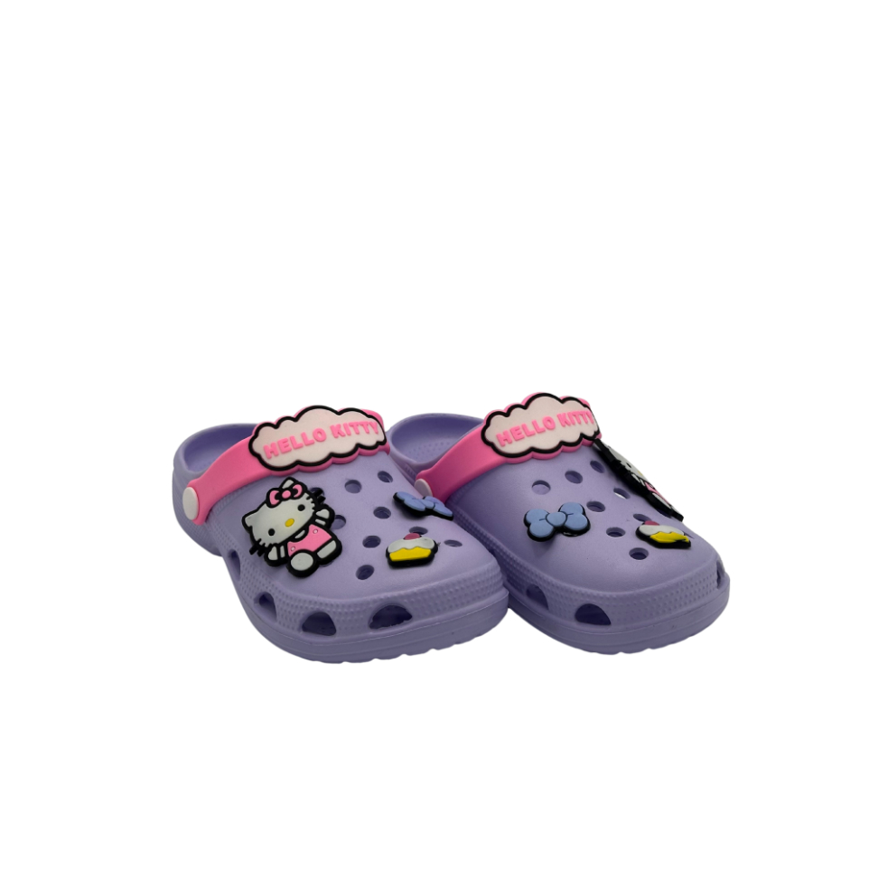 Kız Çocuk Sandalet Terlik Hello Kitty Tasarımlı