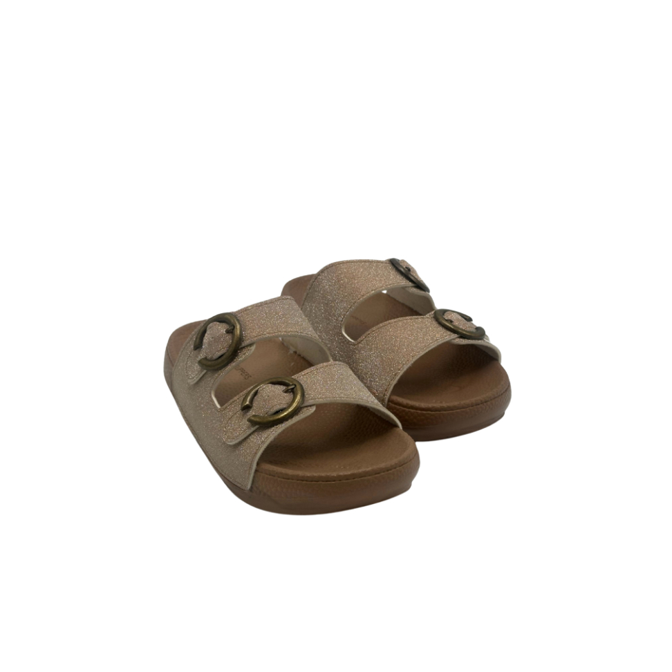 Günlük Terlik Simli Çift Toka Kutulu Terlik Günlük Terlik